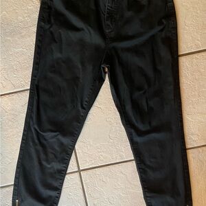 Jennifer Lopez Jeans, Women's Size 4 Long Black, Ankle Zip, Skinny